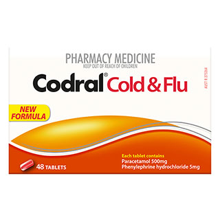 Codral PE Cold & Flu 48 Tablets (Limit ONE per Order)