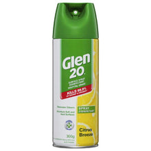 Load image into Gallery viewer, Glen 20 Disinfectant Spray Citrus Breeze 300g