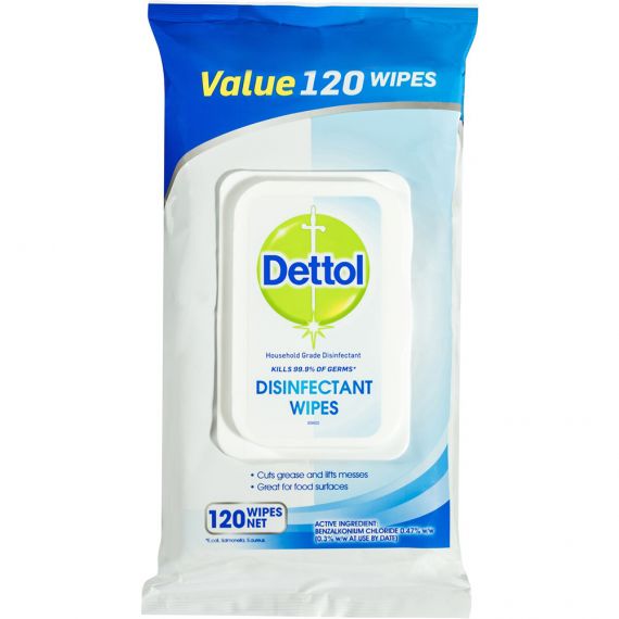 Dettol Disinfectant Wipes 120 Packs Better Value Pharmacy