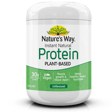 Load image into Gallery viewer, Nature&#39;s Way INSTANT NATURAL PROTEIN UNFLAVOURED 375g