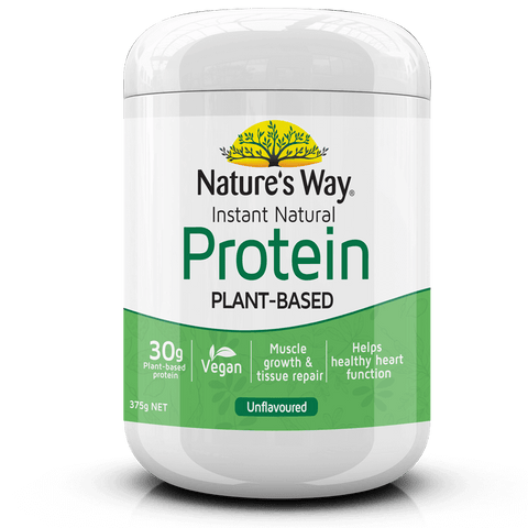 Nature's Way INSTANT NATURAL PROTEIN UNFLAVOURED 375g
