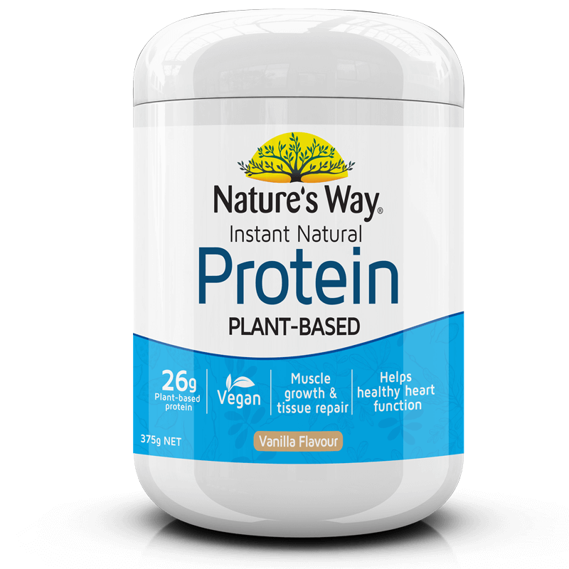 Nature's Way Instant Natural Protein Powder Vanilla 375g