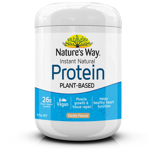 Nature's Way Instant Natural Protein Powder Vanilla 375g