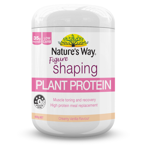 Nature's Way INSTANT NATURAL PROTEIN FIGURE SHAPING VANILLA 400G (Expiry 11/2024)