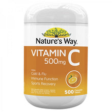 Load image into Gallery viewer, Nature&#39;s Way Vitamin C 500mg 500 Chewable Tablets