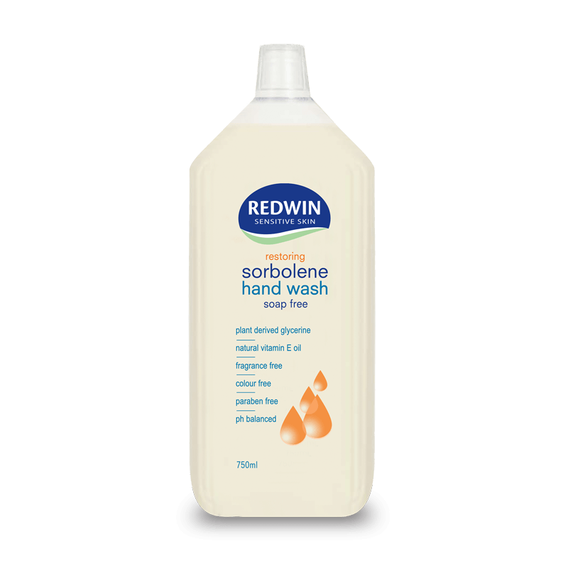 Redwin Sorbolene Hand Wash with Vitamin E 750ml Refill (SLS Free)