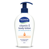 Redwin Body Lotion with Vitamin E and Evening Primrose Oil 400ml Pump