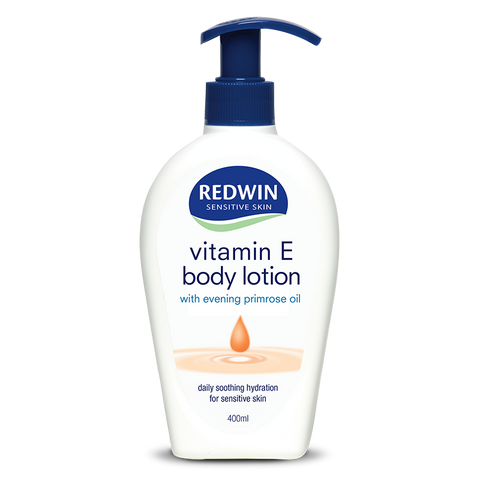 Redwin Body Lotion with Vitamin E and Evening Primrose Oil 400ml Pump