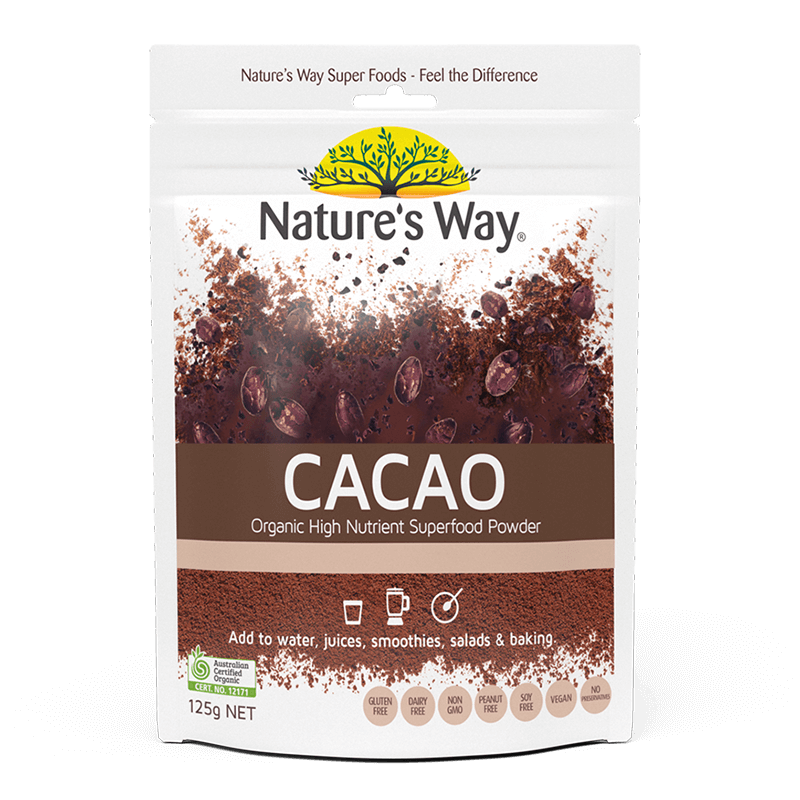 Nature's Way Superfoods CACAO POWDER 125g