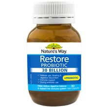 Load image into Gallery viewer, Nature&#39;s Way Restore Probiotic 30 Billion 30 Capsules