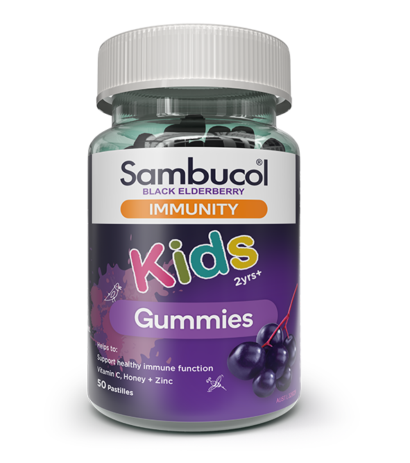 Sambucol Black Elderberry Kids Immunity Gummies 50 Pastilles