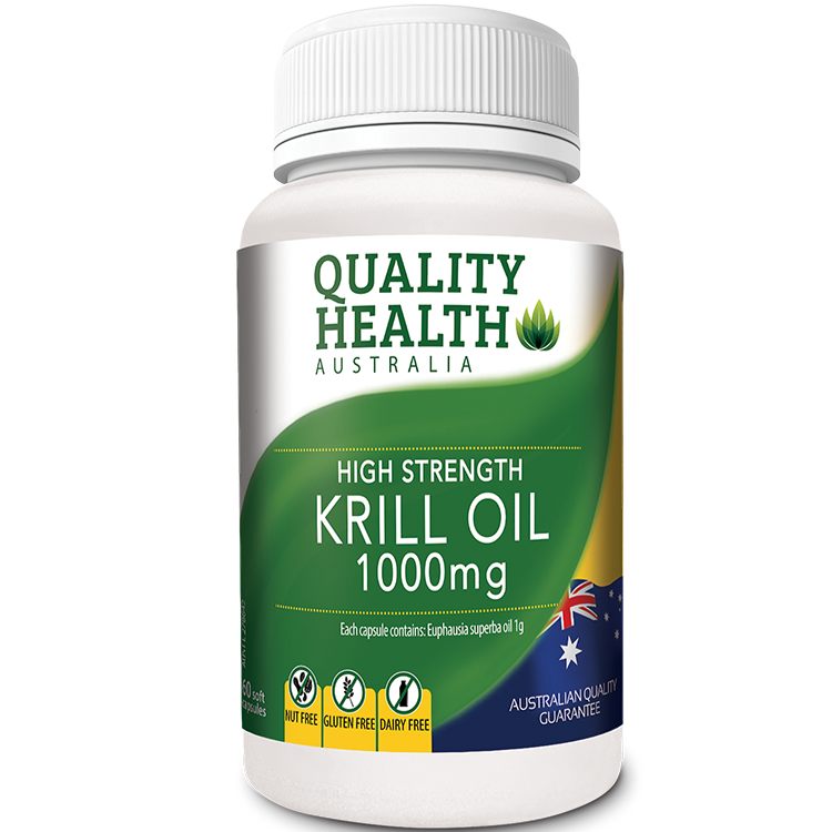 Quality Health High Strength Krill Oil 1000mg 60s