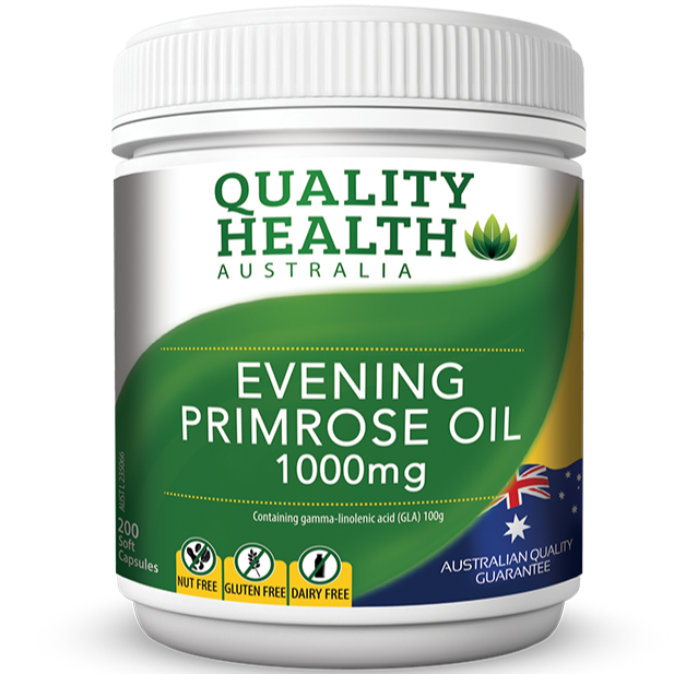 Quality Health Evening Primrose oil 200 Soft Capsules