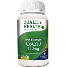 Load image into Gallery viewer, Quality Health High Strength CoQ10 150mg 100 Capsules