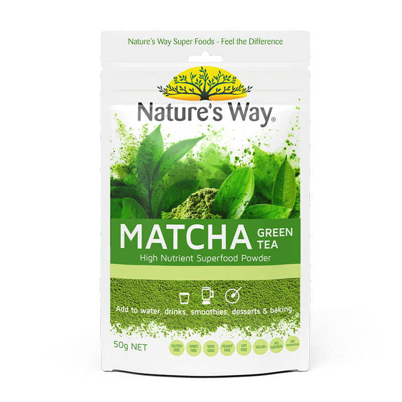 Nature's Way Superfoods MATCHA GREEN TEA 50g