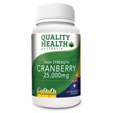 Quality Health Cranberry 25,000mg 60 Capsules