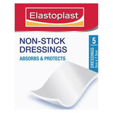 Elastoplast Non-Stick Dressings 5cm X 7.5cm 5 Pack