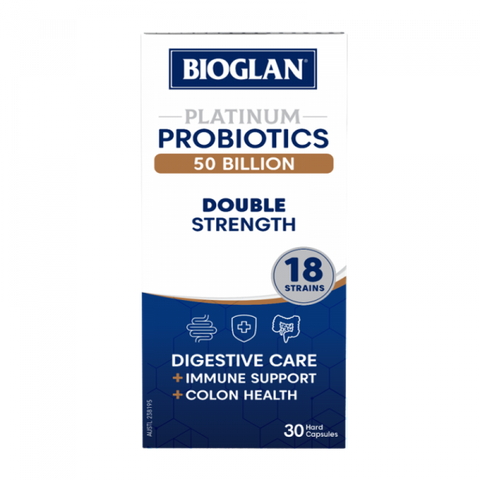 Bioglan Platinum Probiotic 50 Billion 30 Capsules