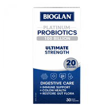 Load image into Gallery viewer, Bioglan Platinum Probiotic Ultimate Strength 100 Billion 30 Capsules
