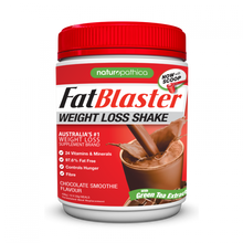 Load image into Gallery viewer, Naturopathica Fatblaster WEIGHT LOSS SHAKE CHOCOLATE 30% LESS SUGAR 430G