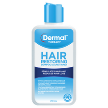 Load image into Gallery viewer, Dermal Therapy Hair Restoring Shampoo &amp; Conditioner 210mL