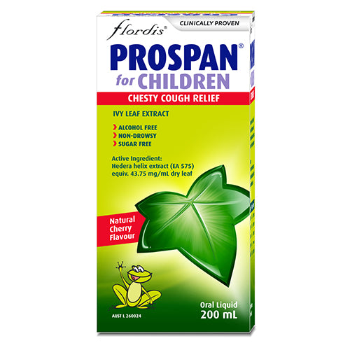 Prospan Chesty Cough for Children Ivy Leaf Extract Oral Liquid 200mL (Expiry 08/2025)