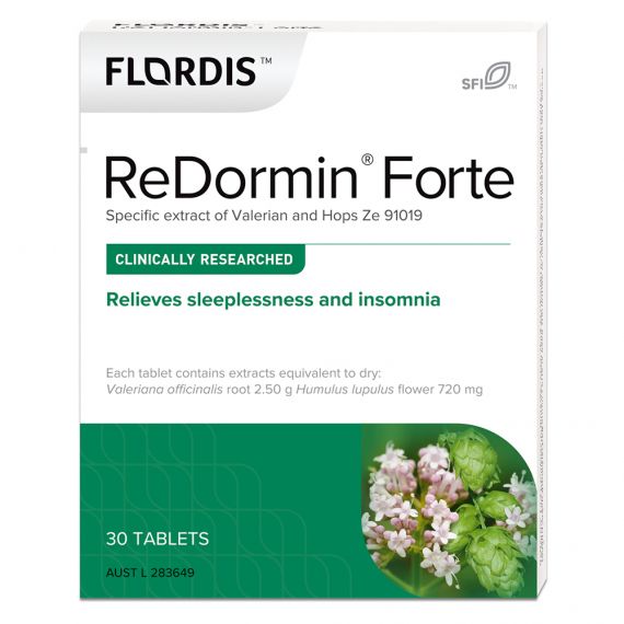 Flordis ReDormin Forte 30 Tablets (Expiry 03/2024)