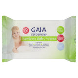 Gaia Natural Baby Bamboo Wipes 20 Wipes