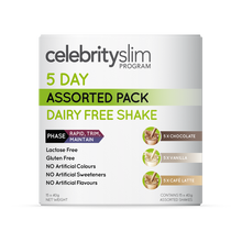 Load image into Gallery viewer, Celebrity Slim 5 Day Assorted Dairy Free Shake 15 x 40g