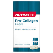 Load image into Gallery viewer, Nutra-Life Pro-Collagen Pearls 60 Capsules