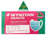 Face Mask - Wynstan Health Disposable Face Masks Level 2 Protection 4 Layers 40 PCs Box