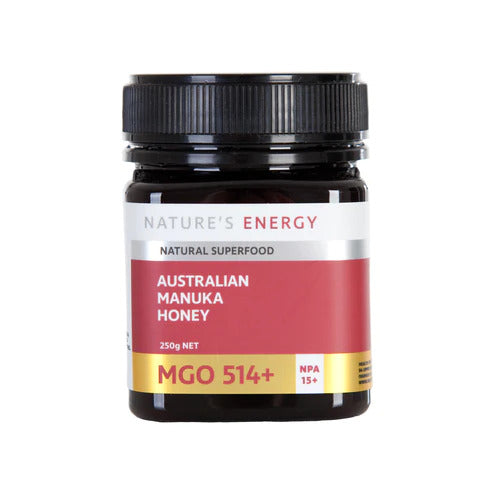 Nature's Energy Australian Manuka Honey MGO 514+ 250g