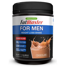Load image into Gallery viewer, NaturoPathica FatBlaster FOR MEN SHAKE Chocolate 385g