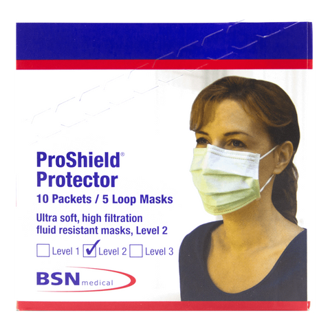Face Mask - Proshield Protector Surgical Masks box of 50 -