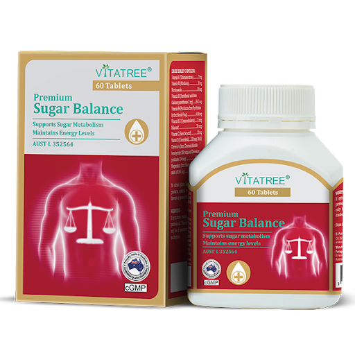 VITATREE Premium Sugar Balance 60 Tablets