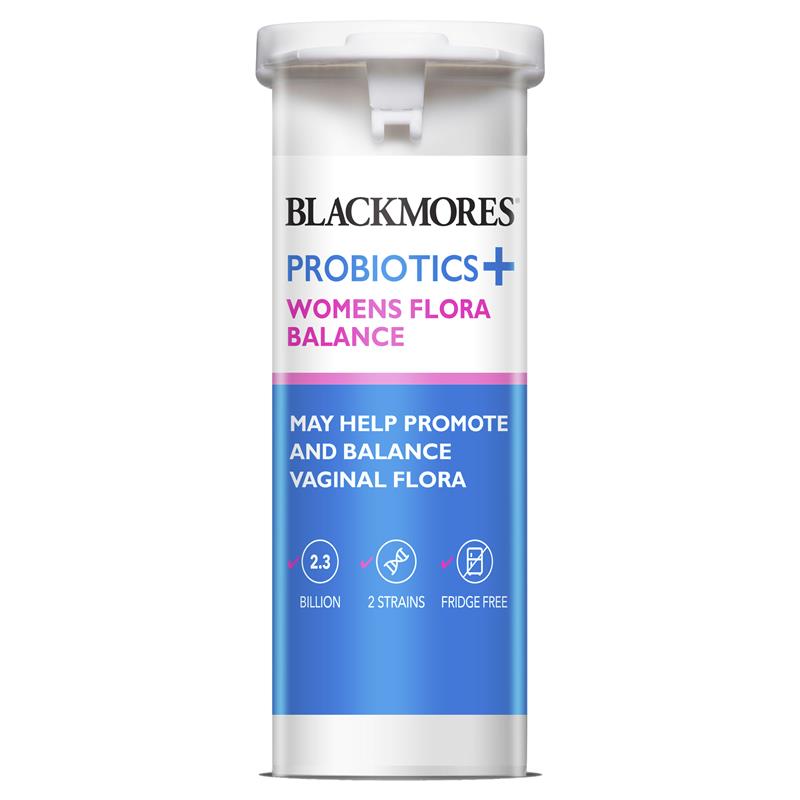 Blackmores Probiotics + Womens Flora Balance 30 Capsules (expiry 1/25)