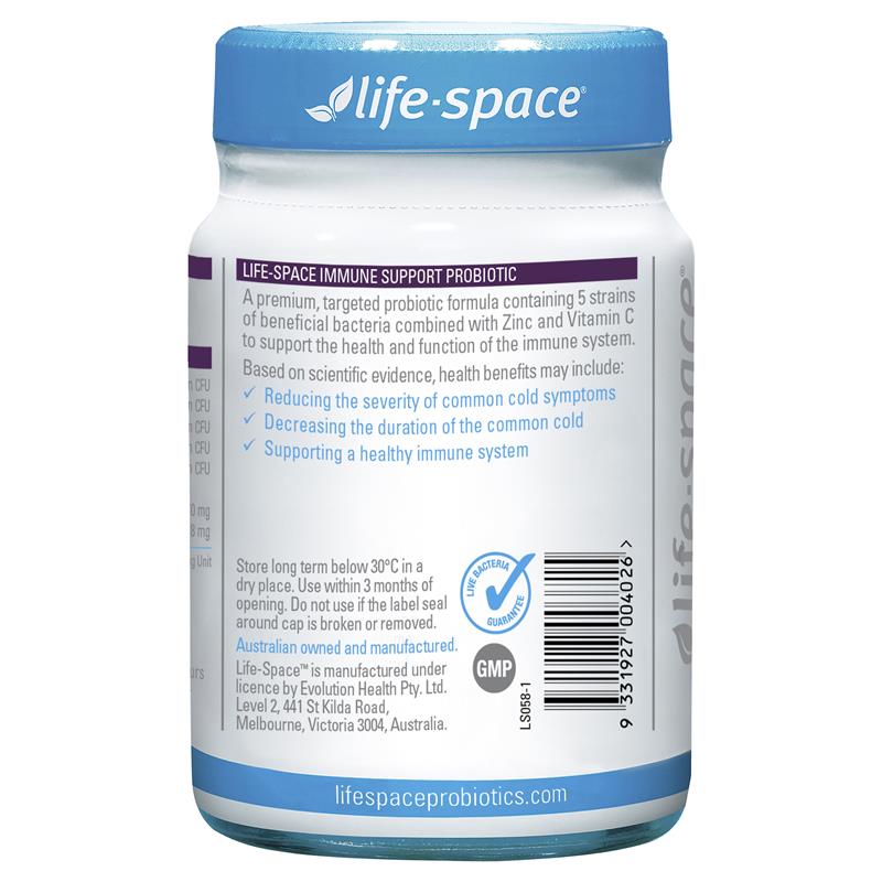 Life-Space Immune Support Probiotic 60 Capsules