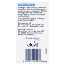 Load image into Gallery viewer, Menevit Pre-Conception Sperm Health Capsules 30 pack (30 days)