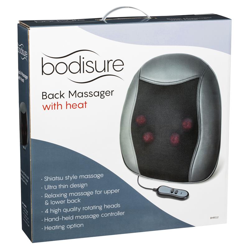 BodiSure Back Massager With Heat BMRE12
