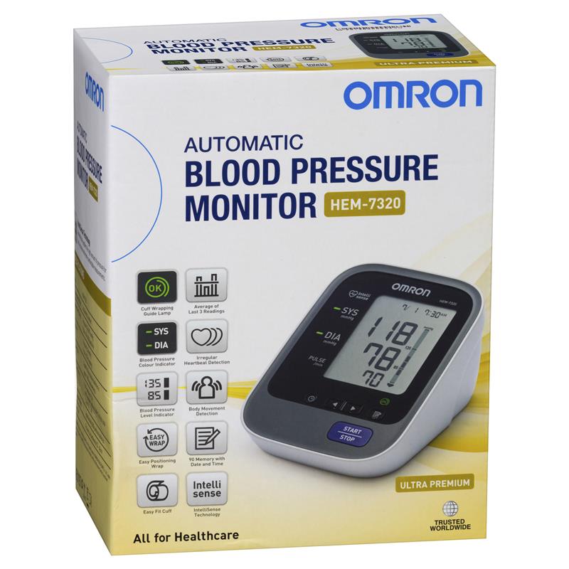 Omron HEM 7320 Ultra Premium Blood Pressure Monitor