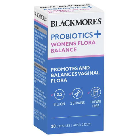 Blackmores Probiotics + Womens Flora Balance 30 Capsules (expiry 1/25)