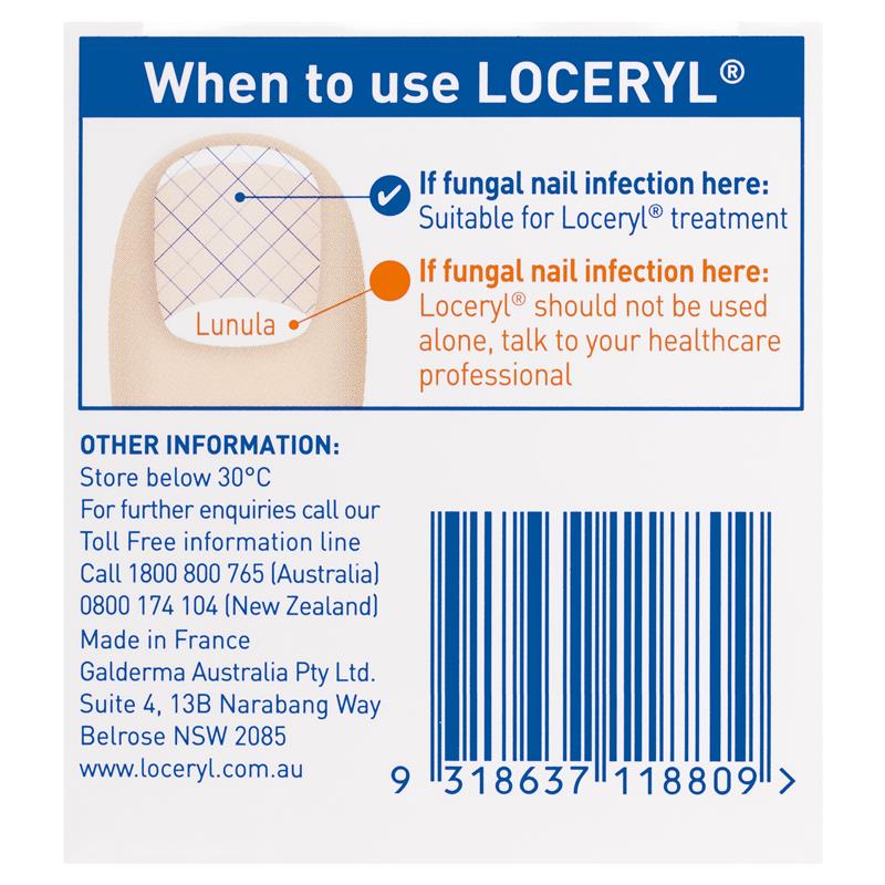 Loceryl Anti-Fungal Nail Treatment 2.5ml (expiry DEC 18) – NZ Pharmacy  Connect