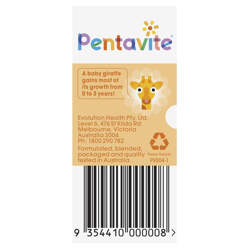 Pentavite Multivitamin Infant Liquid Drops 30mL (Expiry 05/2024)