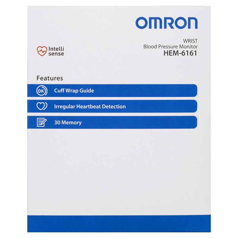Omron HEM 6161 Wrist Blood Pressure Monitor