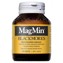 Load image into Gallery viewer, Blackmores Magmin 500mg 100 Tablets
