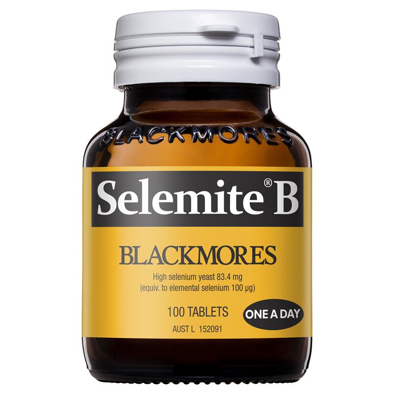 Blackmores Selemite B 100mcg 100 Tablets