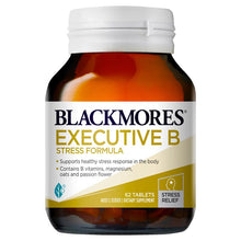 Load image into Gallery viewer, Blackmores Executive B Stress Formula 62 Tablets