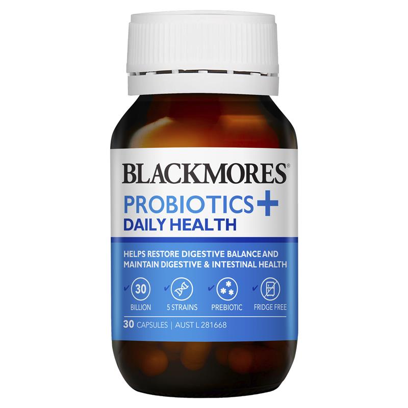 Blackmores Probiotics + Daily Health 30 Capsules