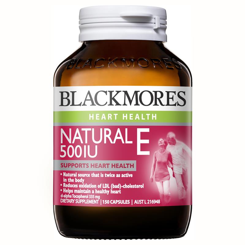 Blackmores Natural Vitamin E 500IU 150 Capsules