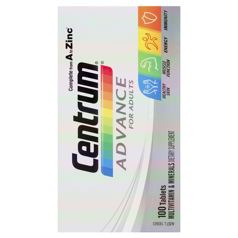 Centrum Advance 100 Tablets